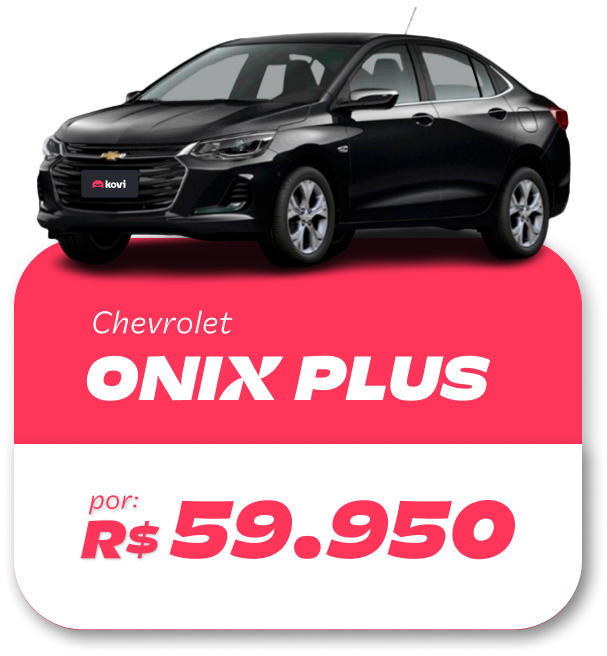 Onix Plus por R$ 59.950